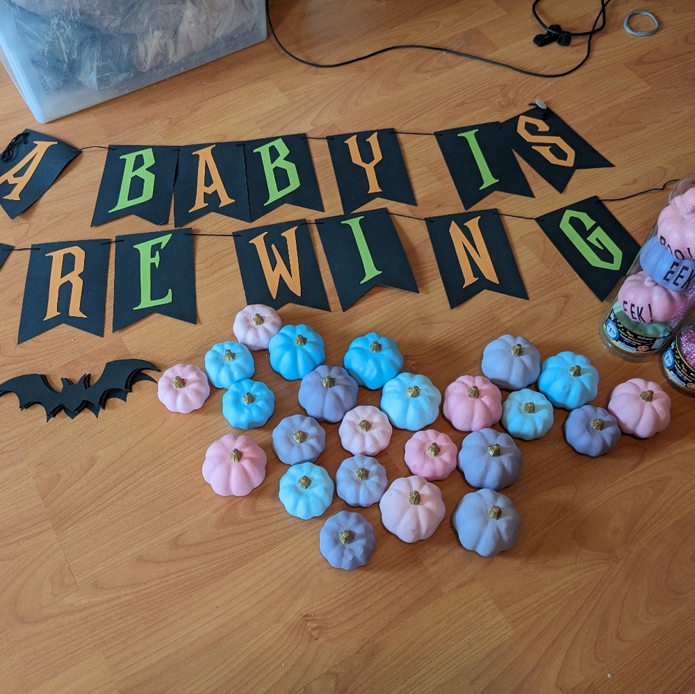 Halloween Baby Shower Decorations 👶🍼🎃
